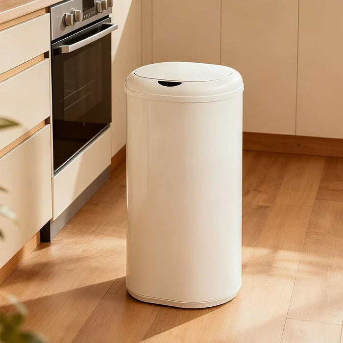 Velora 38L Sensor Dustbin W/O Inner Bucket 29X29X61.5Cm Beige