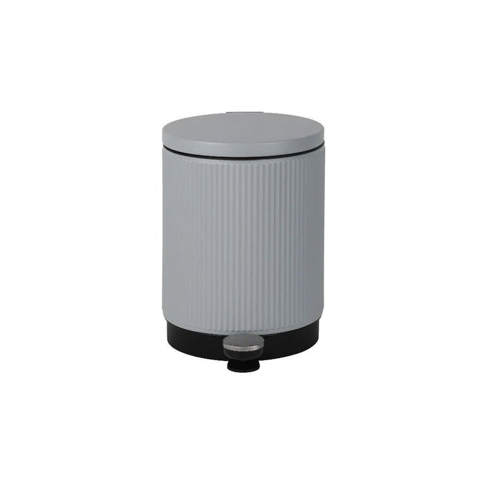 Velora 5L Soft Close Dustbin 20.5 X 28.6 X 27.4Cm Grey