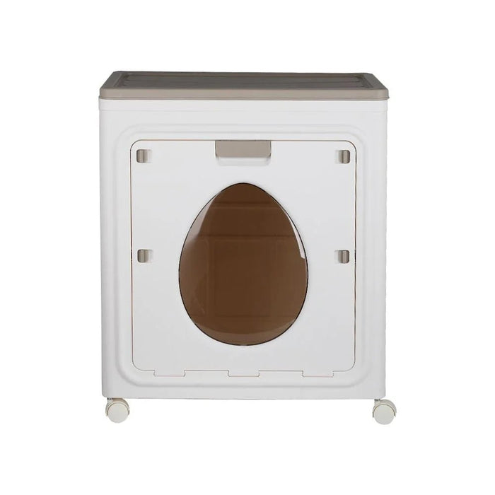 Velora Foldable Storage Box 56 X 38 X 66.5Cm Beige