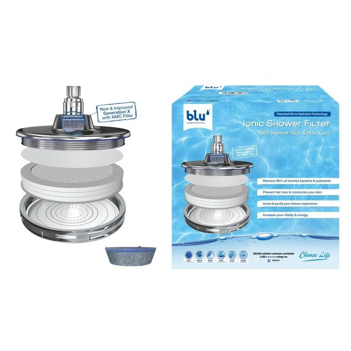 Blu ISF Rain Shower With 1 Nmc (Multi- Stage Shower Filtration System)