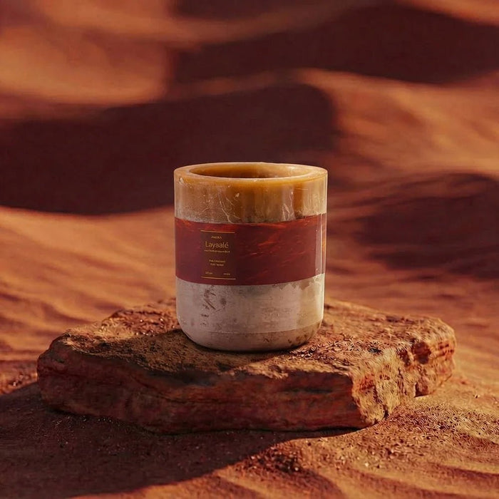 Layaale (1210G) Classic Oud Pillar Candle