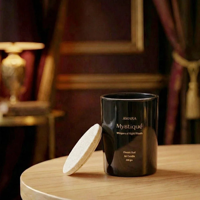 Mystique (220G) Classic Oud Jar Candle