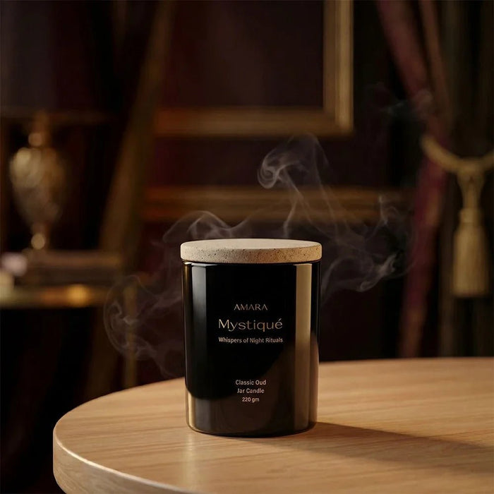 Mystique (220G) Classic Oud Jar Candle