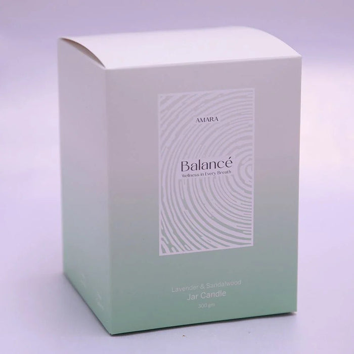 Balance (300G) Lavender & Sandalwood Jar Candle with Lid