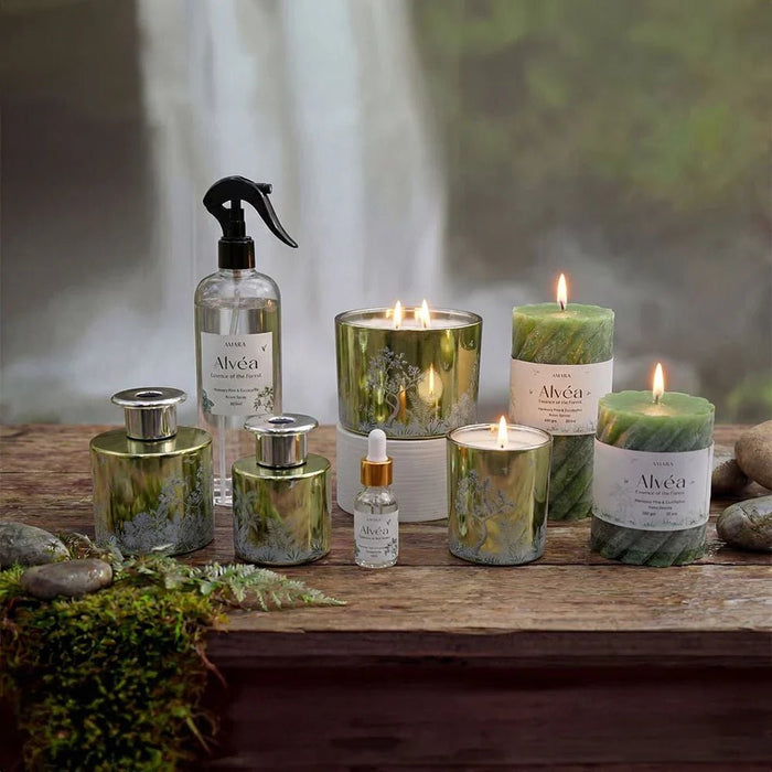 Alvea (220G) Harmony Pine & Eucalyptus Jar Candle