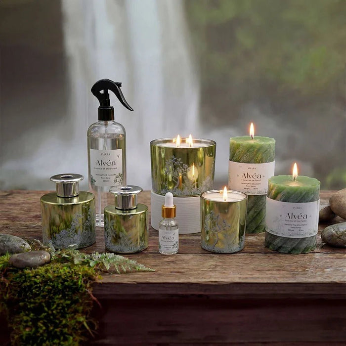 Alvea (120G) Harmony Pine & Eucalyptus Jar Candle