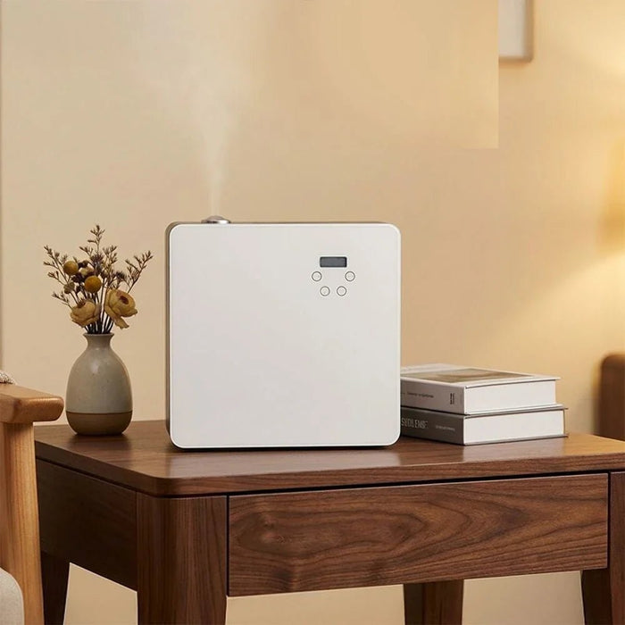 Industrial Aroma Diffuser White,5000m3 coverage,500ml Oil Capacity,34.5X13.6X35.2cm DQ5000