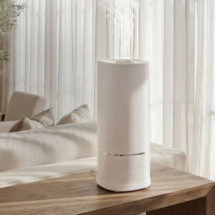 Tranquil Top Filling Cool Mist Humidifier With Ultrasonic Technology And 7 Color Night Light 6L White
