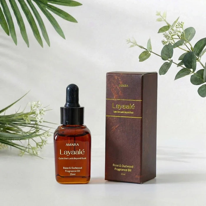 Layaale (15Ml) Rose & Oudwood Fragrance Oil