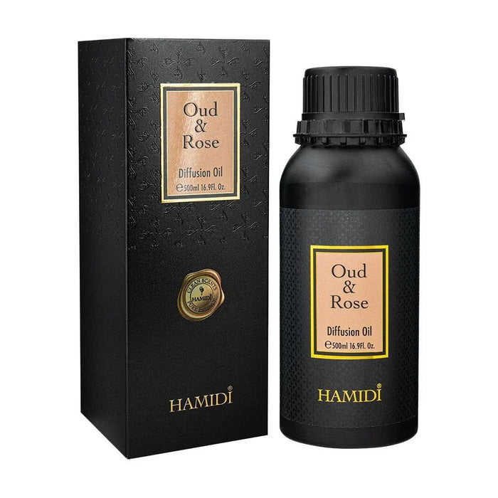 Hamidi Oud & Rose Diffuser Oil 500Ml