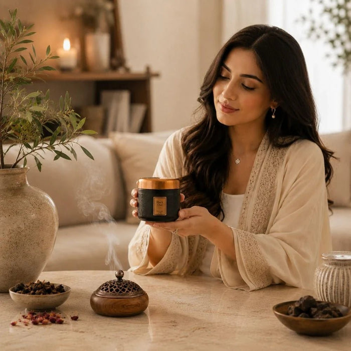 Hamidi Black Oud Bakhoor 70Gm