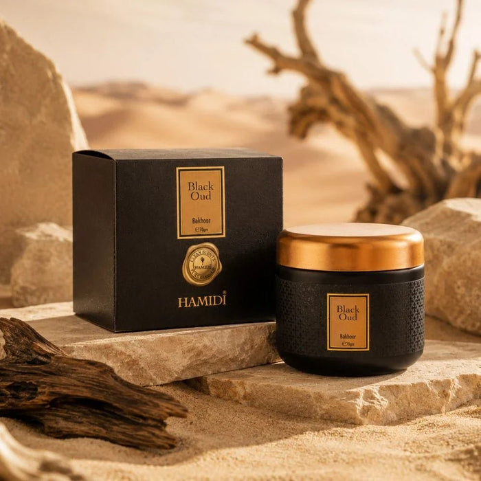 Hamidi Black Oud Bakhoor 70Gm