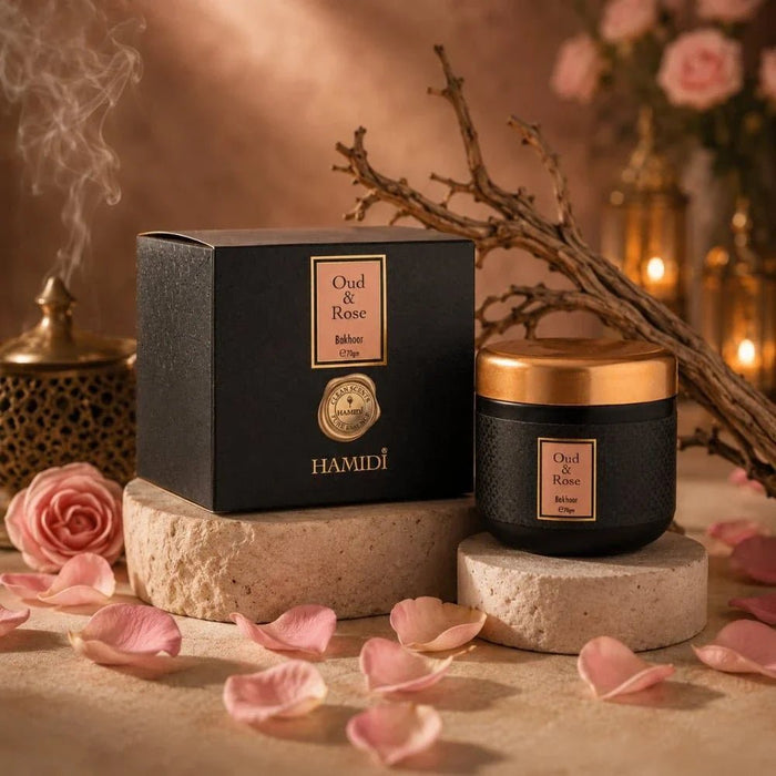 Hamidi Oud & Rose Bakhoor 70Gm