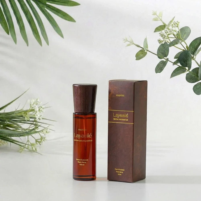 Layaale (100Ml) Rose & Oudwood Room Spray