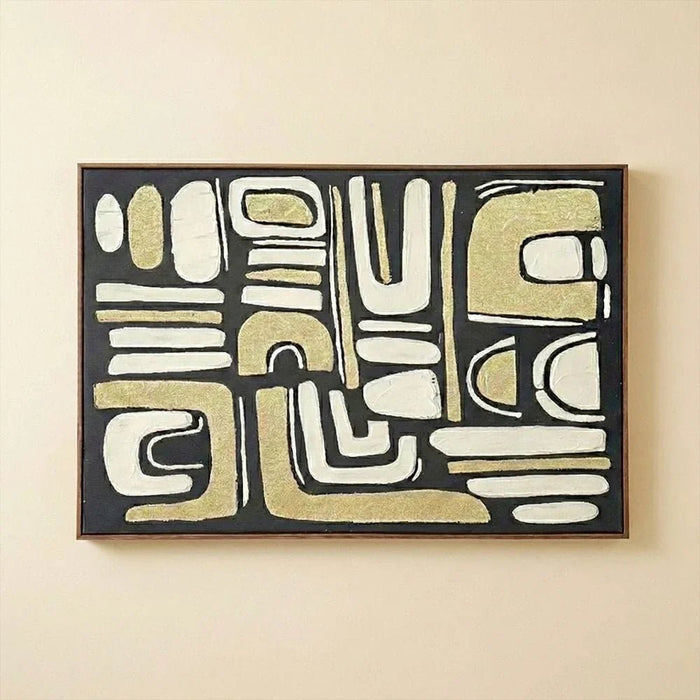 Marrakech Arcane Handpainted Wall Art 80X120Cm