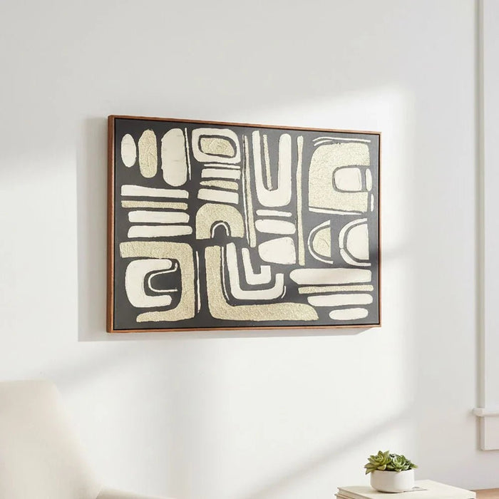 Marrakech Arcane Handpainted Wall Art 80X120Cm