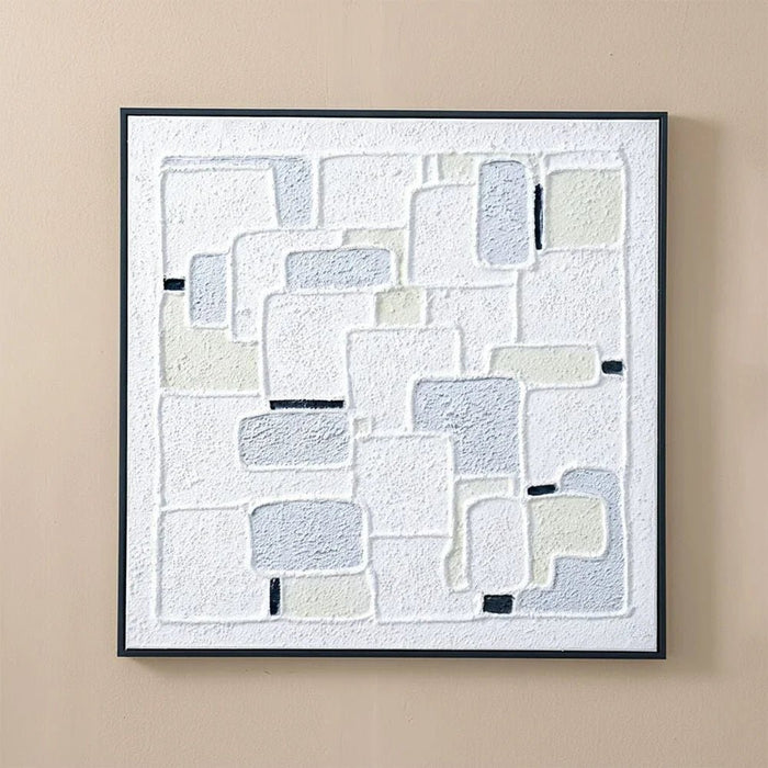 Lymora Cascade Painting Wall Art 80X80X4CM