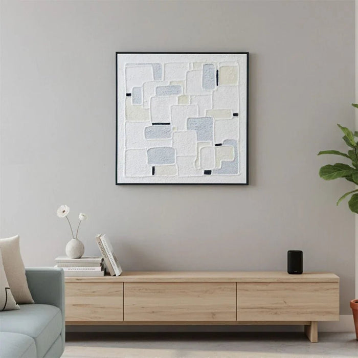 Lymora Cascade Painting Wall Art 80X80X4CM