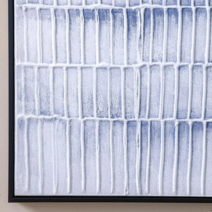 Lymora Blue Haze Oil Painting Wall Art 80X120X3.5CM