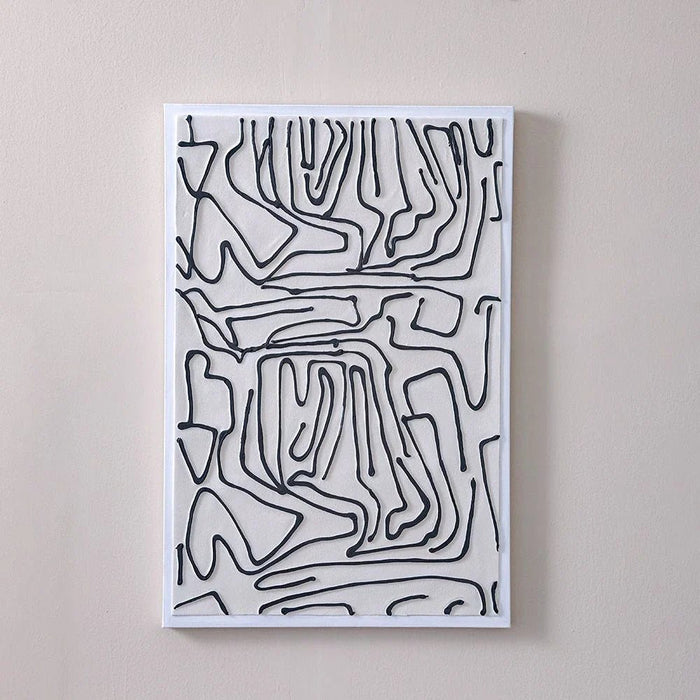 Lymora Labyrinth Oil Painting Wall Art 60X90X3.5CM