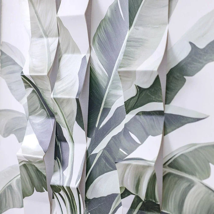 Lymora Tropical Grid Oil Painting Wall Art 80X80X4CM