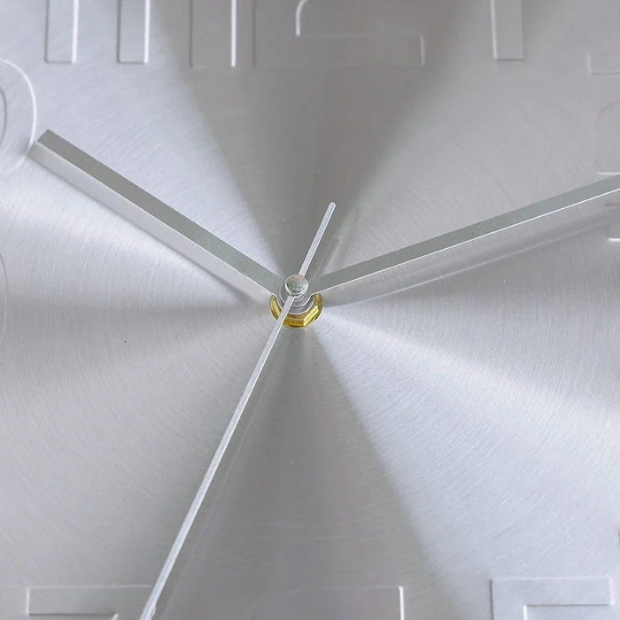 Cambridge Congo Wall Clock-Silver-30x30x4.5 cm