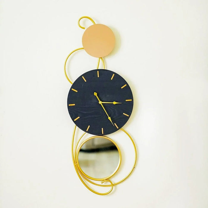 Cambridge Modern Clock With Accent Wall Clock
81.5X30X4.5Cm Black