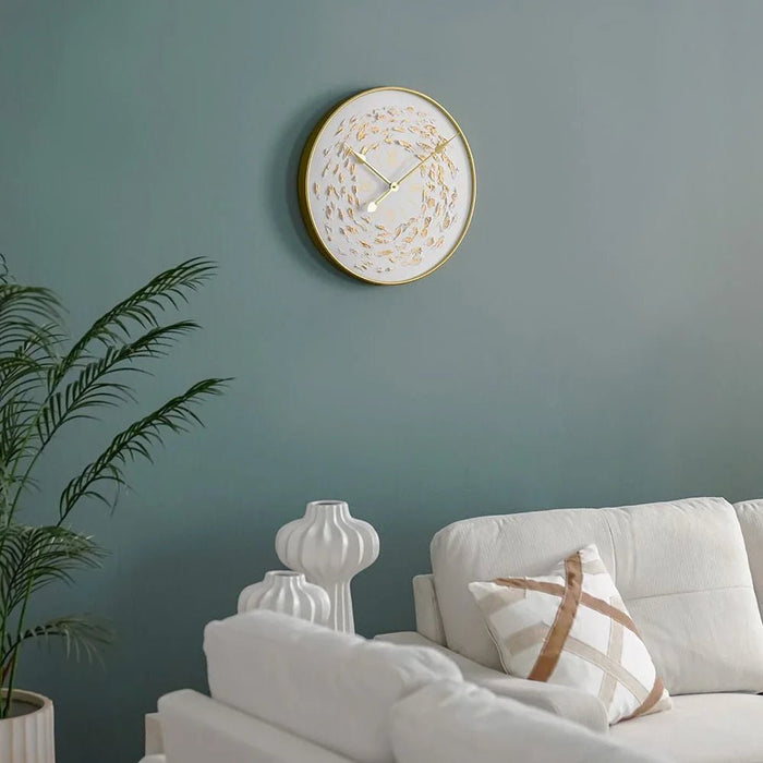 Cambridge Clock With 3D Face 1 Wall Clock
50X50X4.5Cm Gold