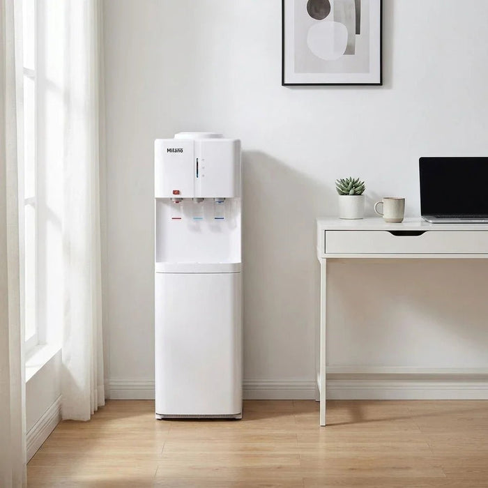 Milano Water Dispenser White
Top Loading With 20L Cabinet
Model No. Yl2382S-W(W)