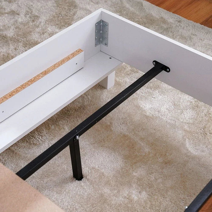 Brooklyn 180x200 King Bed-White-With 2-Year Warranty