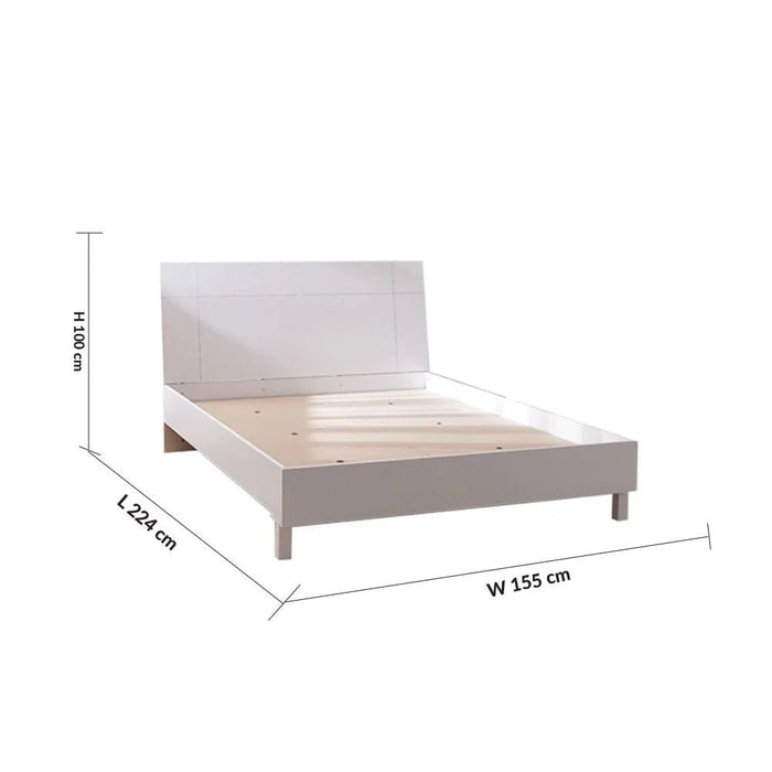 Brooklyn 150x200 cm Queen Bed-With 2-Year Warranty