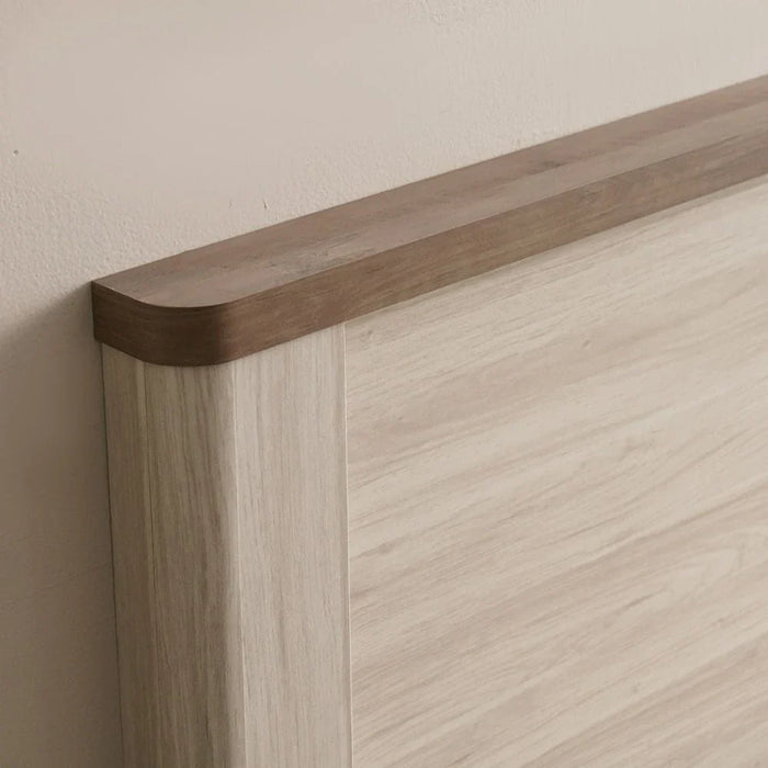 Olivos 150x200 Queen Bed-Ash Grey/Oak-With 2-Year Warranty