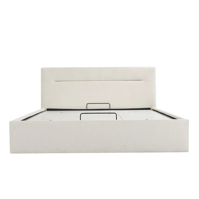 Hendrix 180x200 King Bed with Hydraulic Storage-With 2-Year Warranty