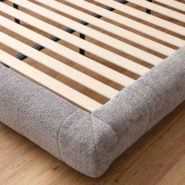 Aragon 180x200 Platform King Bed-Dark Grey-With 2-Year Warranty