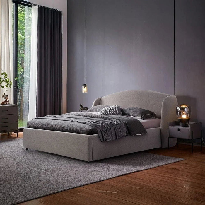 Stilo 180x200 King Bed-Grey-With 2-Year Warranty