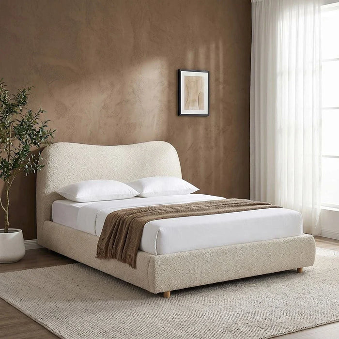 Eternal 150x200 Queen Bed - Beige - With 2-Year Warranty