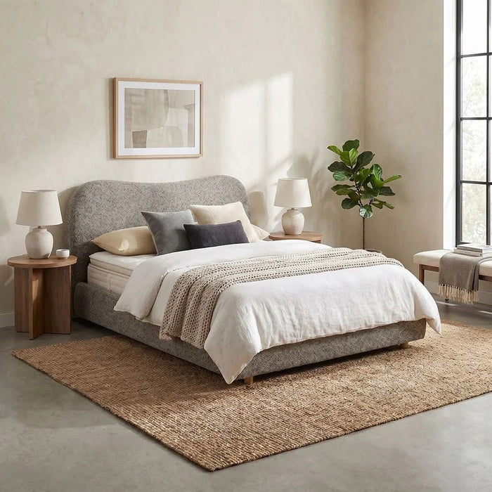 Eternal 180x200 King Bed - Grey M_x008e_lange - With 2-Year Warranty