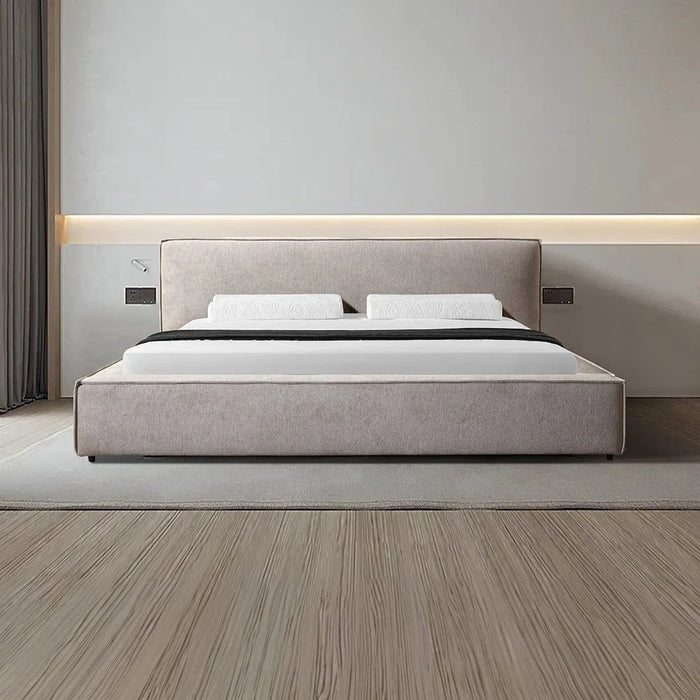 Delano 150x200 Queen Bedæ- Light Brown-With 2-Year Warranty