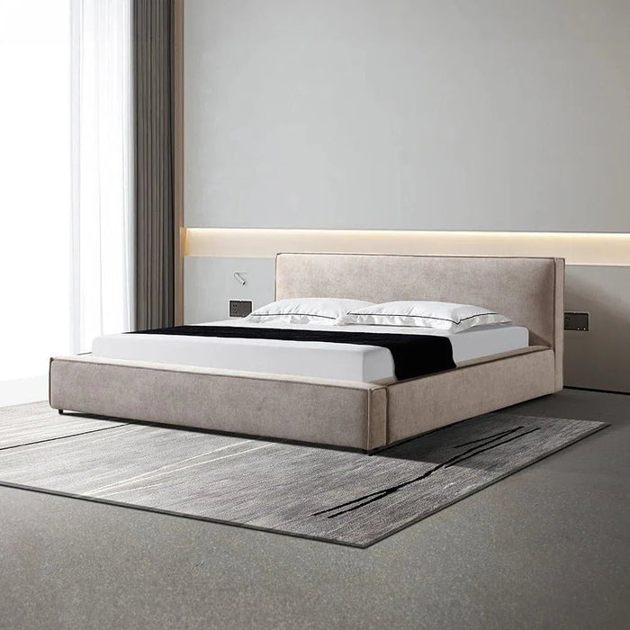 Delano 150x200 Queen Bedæ- Light Brown-With 2-Year Warranty