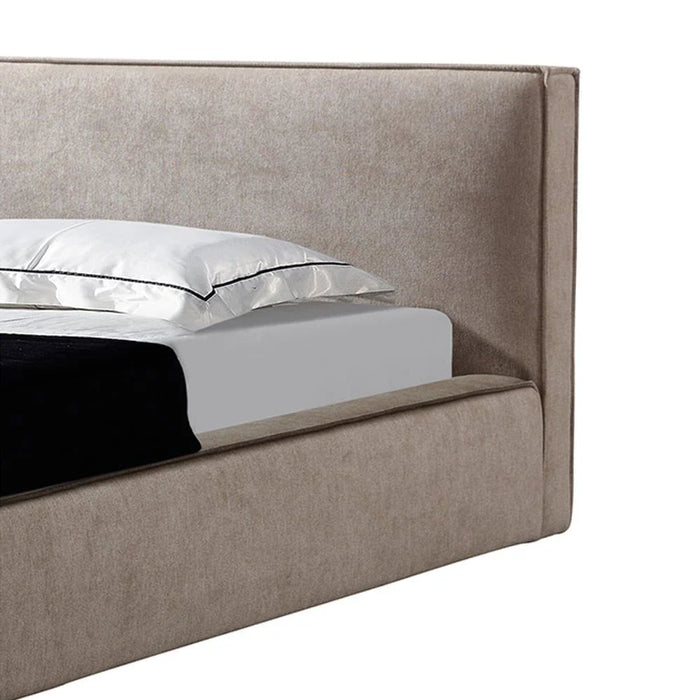 Delano 150x200 Queen Bedæ- Light Brown-With 2-Year Warranty