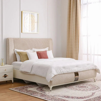 New Aloha 200x200 Super King Bed-White-With 2-Year Warranty
