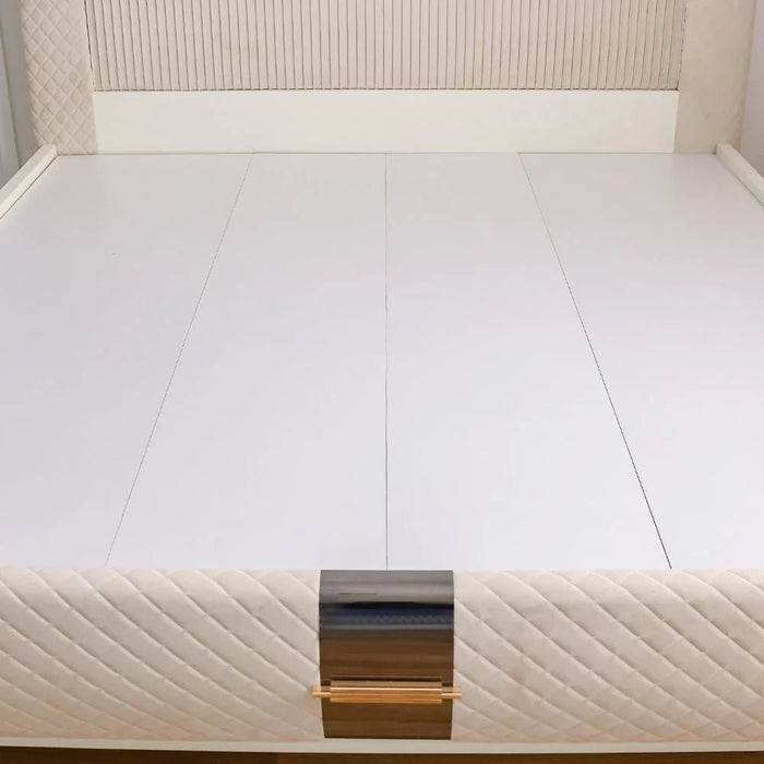 New Aloha 200x200 Super King Bed-White-With 2-Year Warranty