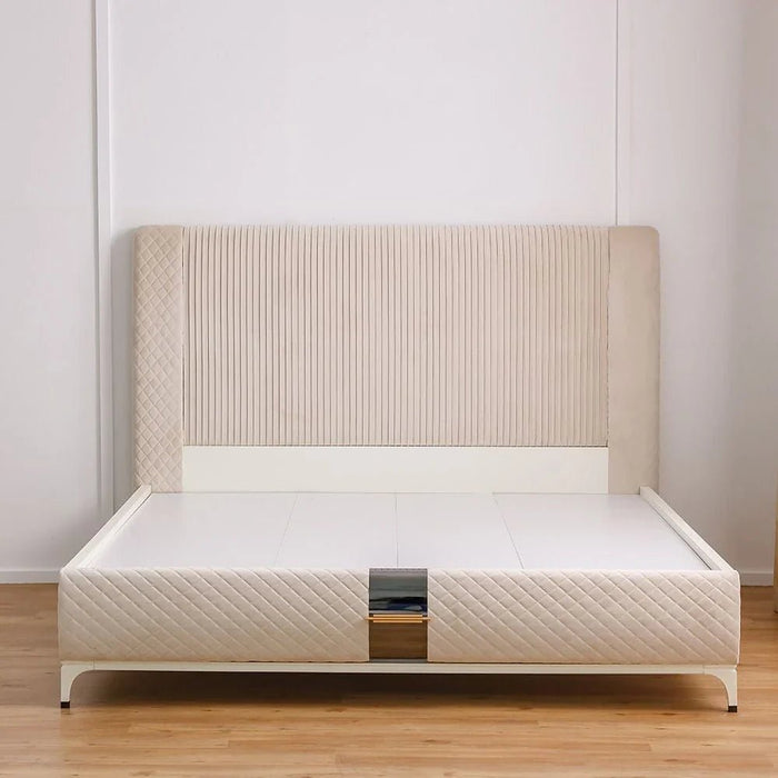New Aloha 200x200 Super King Bed-White-With 2-Year Warranty