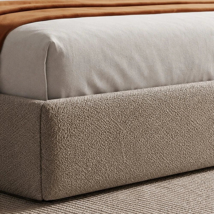 Ultima 180x200 Upholstered King Bed-Grey-With 2-Year Warranty