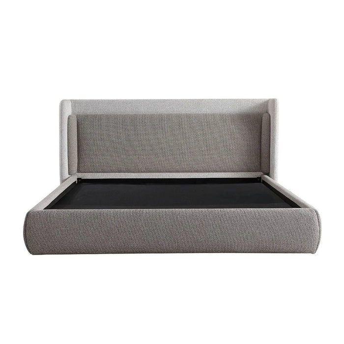Ultima 180x200 Upholstered King Bed-Grey-With 2-Year Warranty