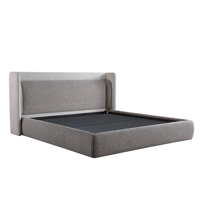 Ultima 180x200 Upholstered King Bed-Grey-With 2-Year Warranty