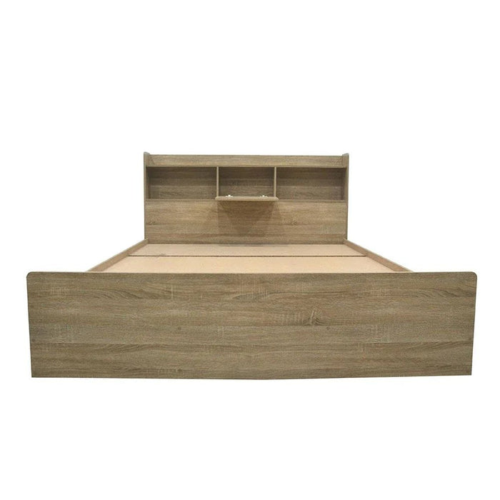 Supreme 160x200 Queen Bed-French Sonoma Oak-With 2-Year Warranty