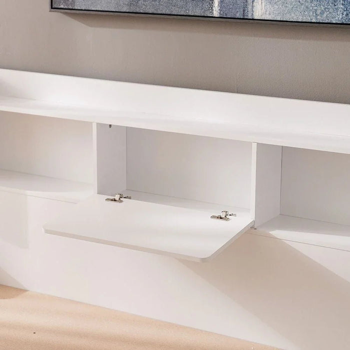 Supreme 180x200 King Bed-White-With 2-Year Warranty