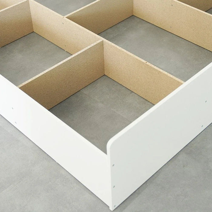 Supreme 180x200 King Bed-White-With 2-Year Warranty