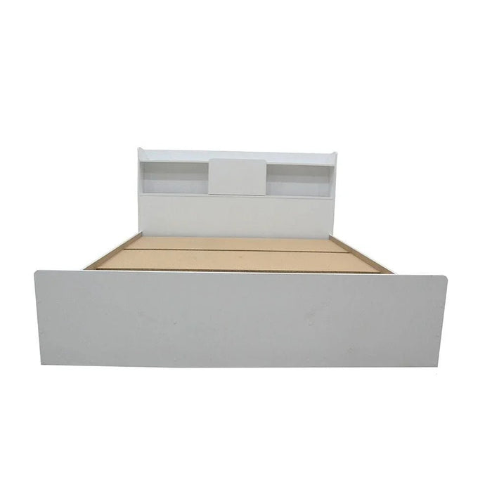 Supreme 180x200 King Bed-White-With 2-Year Warranty